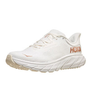 new nib HOKA Arahi 7 Sneakers in blanc and rose gold size 10B